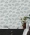 Non-woven wallpaper leaves ginkgo white green 38966-1 9