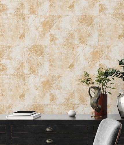 Vliestapete-Rauten-Muster-Weiss-Gold-Metallic-38976-2-63216920_7