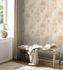 Vliestapete-Rauten-Muster-Weiss-Gold-Metallic-38976-2-63216920_2 4