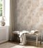 Non-woven wallpaper concrete look light grey gold 38976-5 4