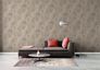 Non-woven wallpaper concrete look light grey gold 38976-5 7