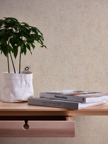 Vliestapete-Strukturiert-Uni-Beige-Creme-Glanz-39036-1-63216936_3
