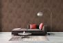 Non-woven wallpaper concrete look brown copper 38976-6 7