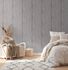Non-woven wallpaper shabby wood look grey black 38502-2 6