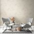 Non-woven wallpaper leaf pattern beige cream 38663-3 1