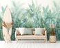 Photo Wallpaper Tropical Cream Green Blue 39230-1 1