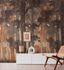 Photo Wallpaper forest wood look brown beige orange 39237-1 1