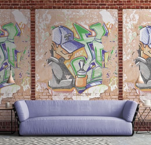 Digitaldruck-Ziegelstein-Graffiti-Braun-Beige-39241-1-63217145_1