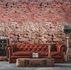 Photo Wallpaper brick wall look red brown 39246-1 1