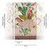 Photo Wallpaper Brick Leaves Beige Pink Green 39248-1 2