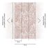 Photo Wallpaper leaf pattern tropics pink grey 39316-1 2