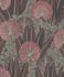 Non-Woven Wallpaper Tropical Red Gold Metallic A54702 1
