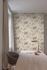 Non-Woven Wallpaper Trees Beige Silver Metallic A54803 3