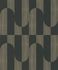 Non-Woven Wallpaper Graphic Black Gold Metallic A55702 2
