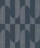 Non-Woven Wallpaper Graphic Blue Silver Metallic A55703 1