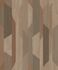 Non-woven wallpaper stripes wood look brown grey A57002 2
