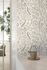 Non-Woven Wallpaper Flowers Grasses White Black A58701 2