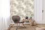 Non-woven wallpaper used look plaster beige grey A60002 1