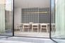 Non-woven wallpaper 3D effect squares dark grey A60101 2