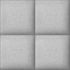 Non-woven wallpaper 3D effect squares light grey A60103 2