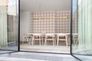 Non-woven wallpaper 3D effect squares pink grey A60104 2