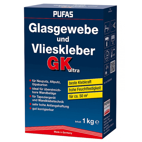 PUFAS Glasgewebe- und Vlieskleber GK ultra 1 Kg