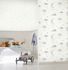Non-Woven Wallpaper Moon Stars Cream Beige grey JS2211 1