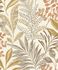 Non-woven wallpaper branches cream brown yellow MN3108 2
