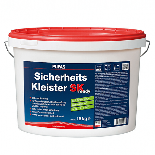 PUFAS safety paste SK ready 16 kg wallpaper