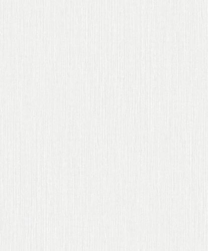 Non-woven wallpaper lines texture white grey gloss A49104