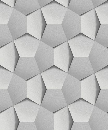 Vliestapete-3D-Effekt-Grau-Silber-Metallic-A54604-63217612