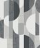 Non-woven wallpaper graphic pattern grey white A56302 1