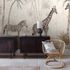 Fototapete-Tiere-Palmen-Grafik-Beige-Grau-Creme-ML1501-63217701 1