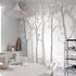 Fototapete-Baeume-Pflanzen-Wald-Weiss-Grau-ML1701-63217703 1