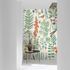 Fototapete-Floral-Aquarell-Weiss-Gruen-Rot-ML1901-63217706 1