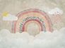 Digitaldruck-Regenbogen-Gemalt-Beige-Weiss-Rot-ML2501-63217713 2