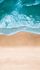 Digitaldruck-Strand-Meer-Wellen-Tuerkis-Beige-ML6401-63217743 2