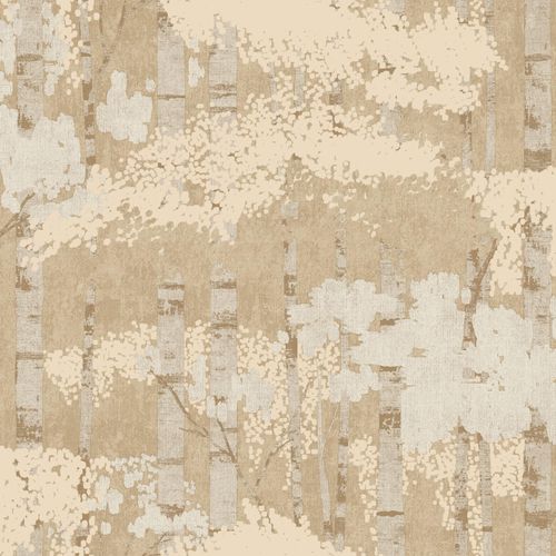 Vliestapete-Wald-Abstrakt-Beige-Creme-Gold-Metallic-A62702-63217779