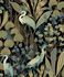 Non-Woven Wallpaper Tropical Black Green Blue A63201 2