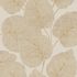 Non-Woven Wallpaper Leaves Cream Beige Gold Metallic 2