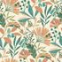 Non-woven wallpaper tropics white orange green A63801 2