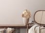 Vliestapete Textil Optik Uni Struktur Creme Beige 38904-3 Ausschnitt 1