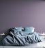 Vliestapete Textil Optik Uni Struktur Lila 38903-9 Raum 5