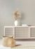 Vliestapete Abstrakt Linien Beige Metallic 34502 Raum 2