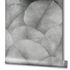 Vliestapete Blattmuster 3D-Optik Struktur Grau 34508 Rolle 3