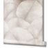 Vliestapete Blattmuster 3D-Optik Rosa Grau 34511 Rolle 4