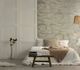Vliestapete Linien Wellenmuster Beige Metallic 34535 Schlafzimmer 2