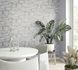 Vliestapete Linien Wellenmuster Grau Metallic 34536 Rolle Esszimmer 1