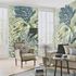 Digital print Elle Tropical Leaf Pattern Green 2270-10 1