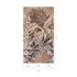 Digitaldruck Elle Tropen Blattmuster Braun Rot 2270-20 Panel 4